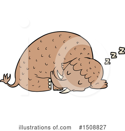 Woolly Mammoth Clipart #1508827 by lineartestpilot