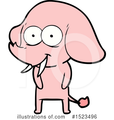 Royalty-Free (RF) Elephant Clipart Illustration by lineartestpilot - Stock Sample #1523496