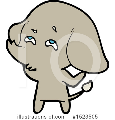 Royalty-Free (RF) Elephant Clipart Illustration by lineartestpilot - Stock Sample #1523505