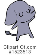 Elephant Clipart #1523513 by lineartestpilot
