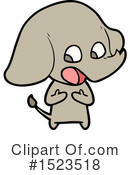 Elephant Clipart #1523518 by lineartestpilot