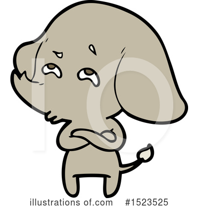Royalty-Free (RF) Elephant Clipart Illustration by lineartestpilot - Stock Sample #1523525