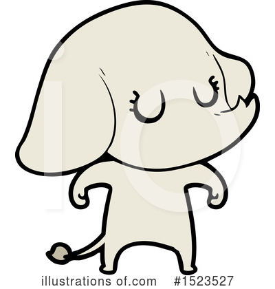 Royalty-Free (RF) Elephant Clipart Illustration by lineartestpilot - Stock Sample #1523527