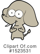 Elephant Clipart #1523531 by lineartestpilot