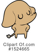 Elephant Clipart #1524665 by lineartestpilot
