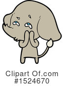 Elephant Clipart #1524670 by lineartestpilot