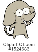 Elephant Clipart #1524683 by lineartestpilot