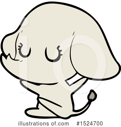 Royalty-Free (RF) Elephant Clipart Illustration by lineartestpilot - Stock Sample #1524700