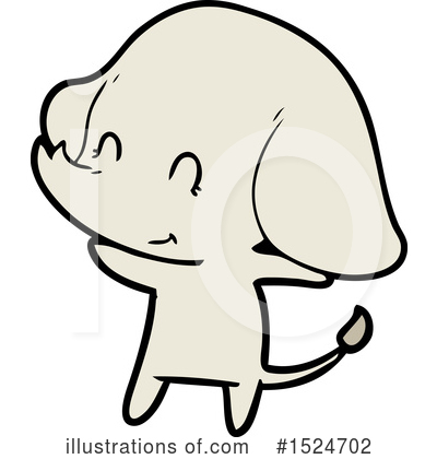 Royalty-Free (RF) Elephant Clipart Illustration by lineartestpilot - Stock Sample #1524702