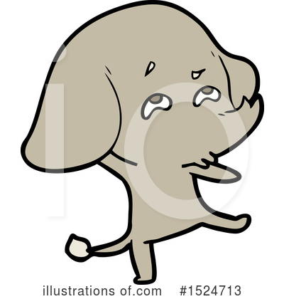 Royalty-Free (RF) Elephant Clipart Illustration by lineartestpilot - Stock Sample #1524713