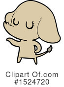 Elephant Clipart #1524720 by lineartestpilot