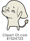 Elephant Clipart #1524723 by lineartestpilot