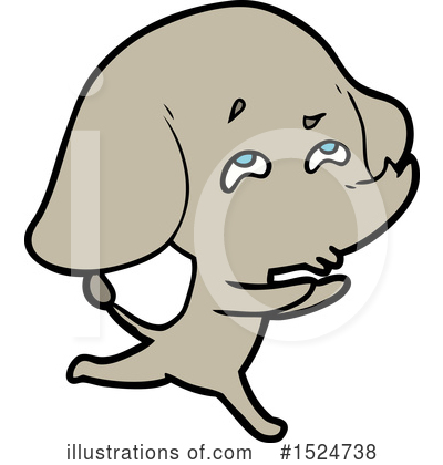 Royalty-Free (RF) Elephant Clipart Illustration by lineartestpilot - Stock Sample #1524738