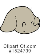 Elephant Clipart #1524739 by lineartestpilot