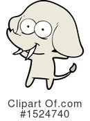 Elephant Clipart #1524740 by lineartestpilot