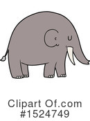 Elephant Clipart #1524749 by lineartestpilot