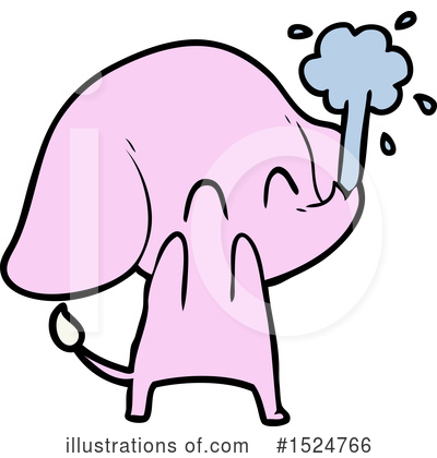 Royalty-Free (RF) Elephant Clipart Illustration by lineartestpilot - Stock Sample #1524766