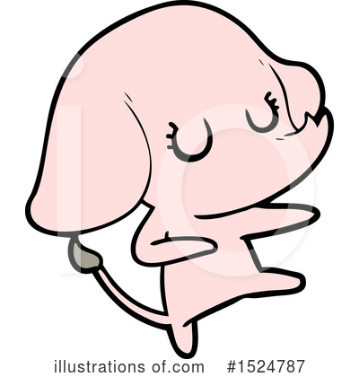 Royalty-Free (RF) Elephant Clipart Illustration by lineartestpilot - Stock Sample #1524787