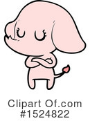 Elephant Clipart #1524822 by lineartestpilot