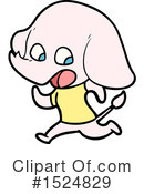 Elephant Clipart #1524829 by lineartestpilot