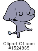 Elephant Clipart #1524835 by lineartestpilot