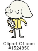 Elephant Clipart #1524850 by lineartestpilot