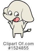 Elephant Clipart #1524855 by lineartestpilot