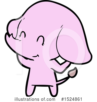 Royalty-Free (RF) Elephant Clipart Illustration by lineartestpilot - Stock Sample #1524861