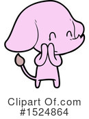 Elephant Clipart #1524864 by lineartestpilot