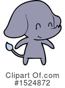 Elephant Clipart #1524872 by lineartestpilot