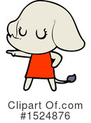 Elephant Clipart #1524876 by lineartestpilot