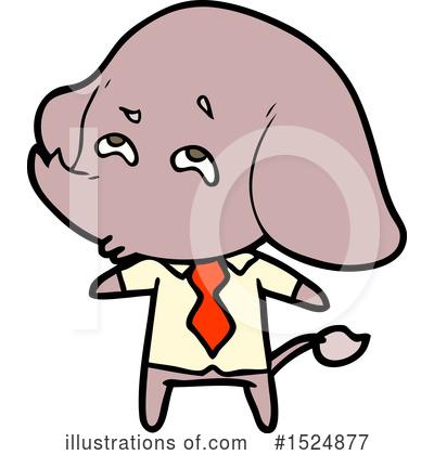 Royalty-Free (RF) Elephant Clipart Illustration by lineartestpilot - Stock Sample #1524877