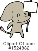 Elephant Clipart #1524882 by lineartestpilot