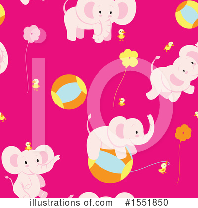 Royalty-Free (RF) Elephant Clipart Illustration by Cherie Reve - Stock Sample #1551850