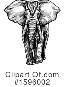 Elephant Clipart #1596002 by Vector Tradition SM