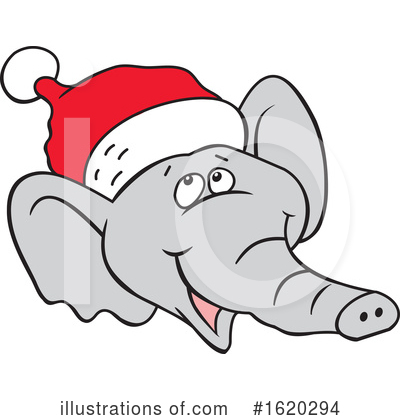 Elephant Clipart #1620294 by Johnny Sajem