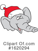 Elephant Clipart #1620294 by Johnny Sajem