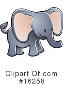 Elephant Clipart #16258 by AtStockIllustration