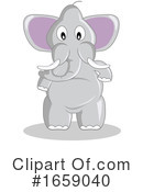 Elephant Clipart #1659040 by Morphart Creations