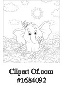 Elephant Clipart #1684092 by Alex Bannykh