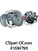 Elephant Clipart #1684796 by AtStockIllustration