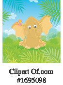 Elephant Clipart #1695098 by Alex Bannykh