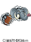 Elephant Clipart #1714434 by AtStockIllustration