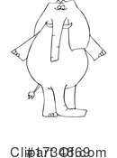 Elephant Clipart #1734869 by djart