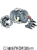 Elephant Clipart #1740436 by AtStockIllustration