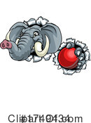 Elephant Clipart #1749434 by AtStockIllustration