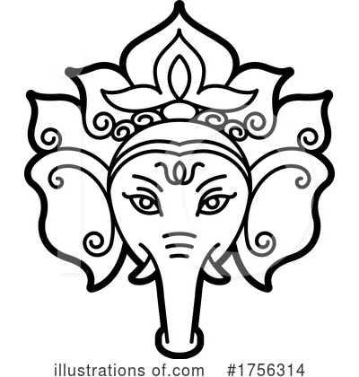 Ganesha Clipart #1756314 by Lal Perera