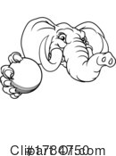 Elephant Clipart #1784750 by AtStockIllustration