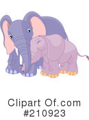 Elephant Clipart #210923 by Pushkin