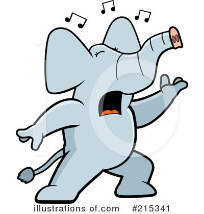 Singing Clipart #215341 by Cory Thoman